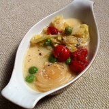春野菜スープ☆豆乳味噌